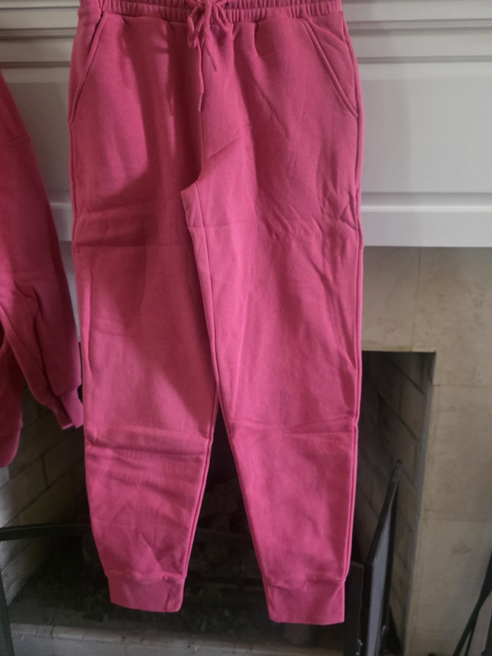 Zenana Outfitters Muted Pink Sweatshirt and Jogger Set - Picture 3 of 4